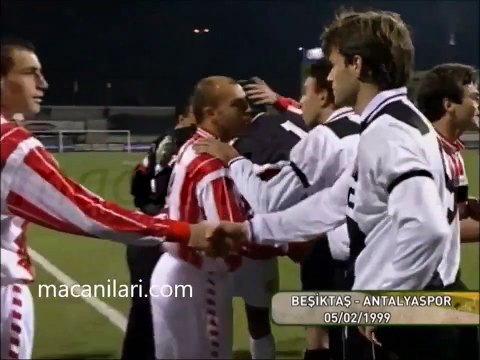 Beşiktaş 2-1 Antalyaspor 05.02.1999 - 1998-1999 Turkish 1st League Matchday 19