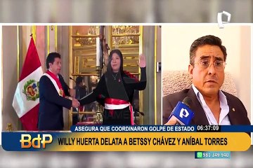 "Hágalo por el país": Huerta revela pedido de Castillo en una llamada insistente tras fallido golpe de Estado