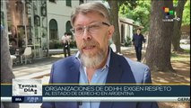 Temas del Día 13-12: Organizaciones de DD.HH. exigen que se respete estado de derecho en Argentina
