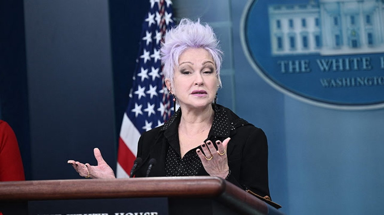 Cyndi Lauper Thanks Biden For Support Of Same Sex Marriage In White 1351