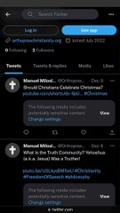 Christmas Is “Potentially Sensitive”