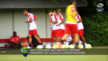 Após goleada, São Paulo pensa no Palmeiras