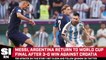 Argentina Advances to World Cup Final With 3-0 Win Over Croatia