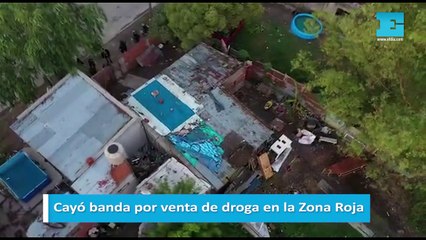 Cayó banda por venta de droga en la Zona Roja