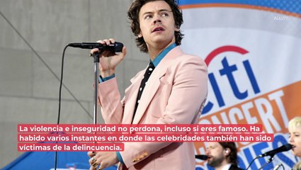 Harry Styles y su equipo fueron víctimas de un asalto a punta de pistola en Brasil
