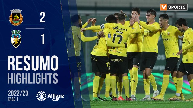 Highlights: Rio Ave 2-1 SC Farense (Taça da Liga 22/23 - Fase 1 - Jornada 3)