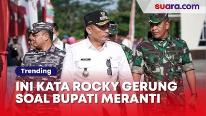 Bupati M Adil Minta Meranti Diserahkan ke Malaysia, Rocky Gerung: Kemarahan Ekonomi yang Beranak Pinak