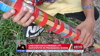 Ilang kabataan sa Koronadal City, nagpapaputok ng ipinagbabawal na boga | UB