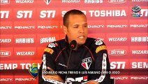 Luis Fabiano fala sobre permanência no São Paulo