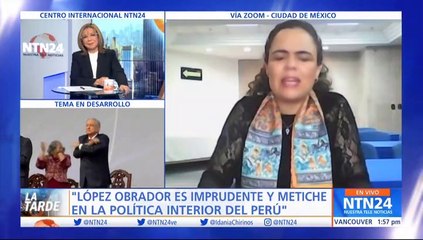 “Está tratando de influir en la política del Perú”: diputada mexicana sobre la actitud de AMLO en la crisis peruana