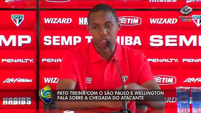 Alexandre Pato faz primeiro treino aberto à imprensa no São Paulo