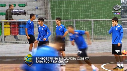 Santos treina focado na partida contra o São Paulo