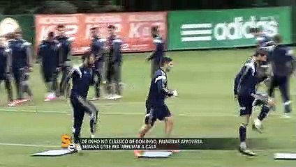 De olho em reabilitação, Palmeiras treina para clássico de domingo