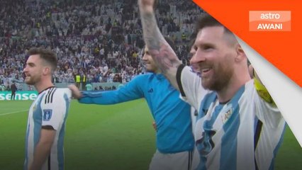 Piala Dunia 2022 | Pusingan separuh akhir, Argentina 3, Croatia 0