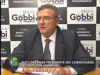 Mario Gobbi, candidato da situação á presidência do Corinthians, quer dar continuidade ao trabalho
