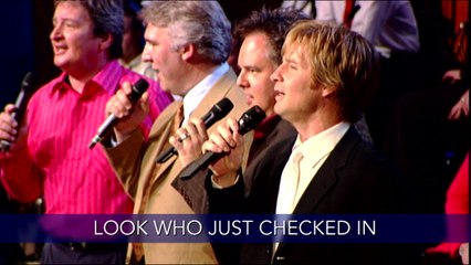 Gaither - Look Who Just Checked In (Lyric Video / Live At Mosaiek Theatre, Johannesburg, South Africa / 2006)