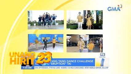 ‘Ting ting tang tang’ TikTok dance challenge with Eruption sa UH Tambayan | Unang Hirit