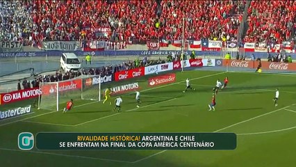 Argentina e Chile decidem final da Copa América Centenário