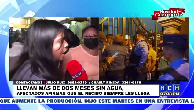 Vecinos de la col. Villa Nueva protestan por falta de agua potable