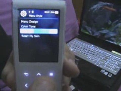 The T10 is styling is more in line with the iPod Nanos Part