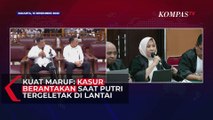 Ceritakan Peristiwa di Magelang, Kuat Maruf: Kasur Berantakan Saat Putri Tergeletak di Lantai