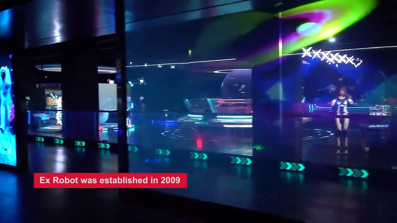Bionic humanoid robots from EXRobots