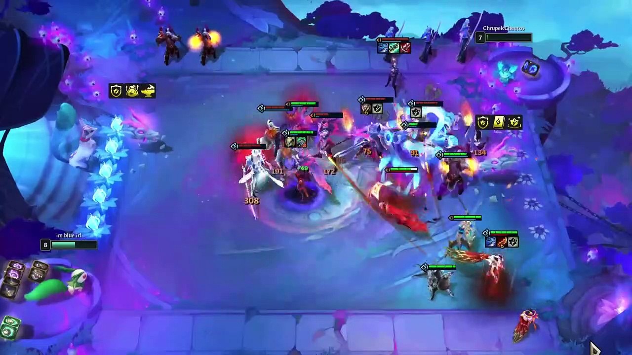 When Xayah becomes a Warrior ! _ TFT Set 7.5