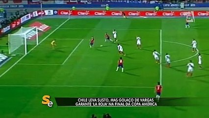 Com um a mais, Chile vence Peru e vai à final da Copa América