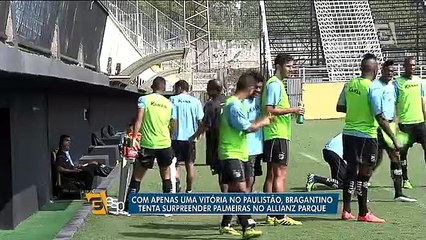 Bragantino se prepara e quer surpreender Palmeiras