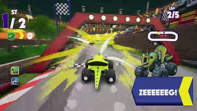 Blaze And The Monster Machines: Axle City Racers | Part 4 | Ending | Overdrive Event