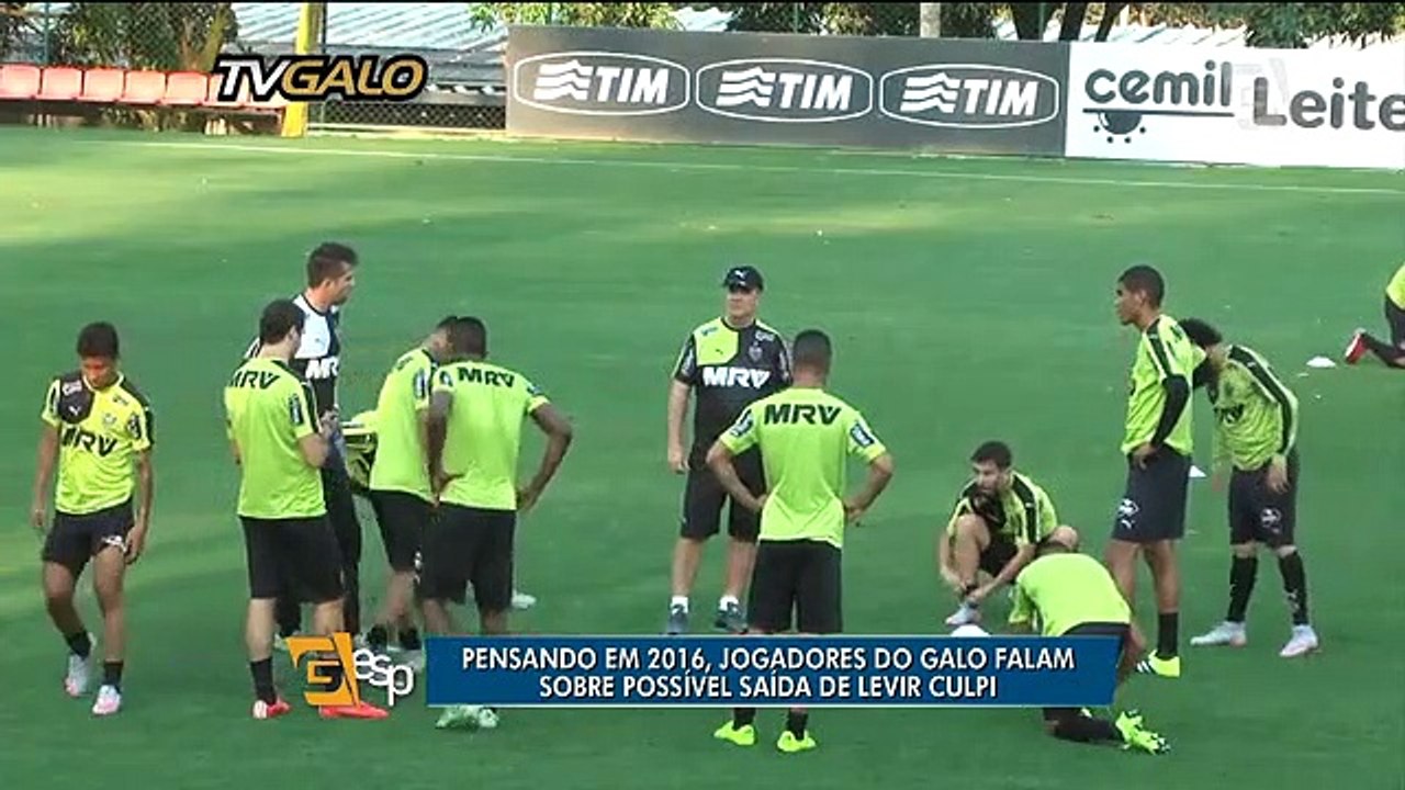 Pensando em 2016, jogadores do Galo falam sobre possível saída de Levir