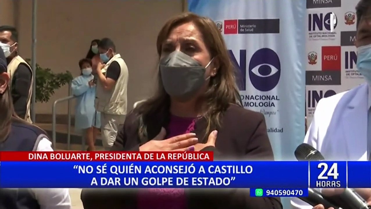 Dina Boluarte: "Betssy Chávez tiene que responder al país por esta crisis que ha generado"
