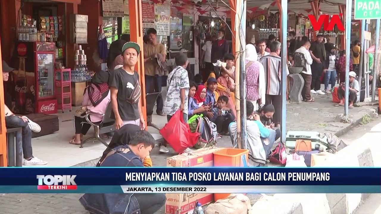 JELANG LIBUR NATURA, TERMINAL KALI DERES BERBENAH