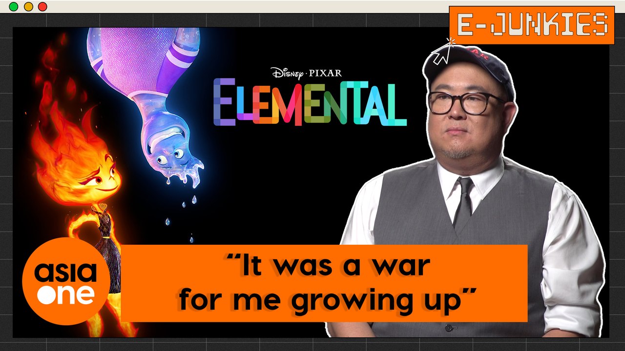E-Junkies: Disney Pixar’s Elemental director Peter Sohn on his struggles as a Korean American