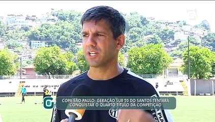 Copa São Paulo Geração sub 20 do Santos tentará conquistar o quarto título da competição