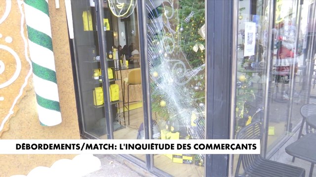 Débordements pendant les matchs : l'inquiétude des commerçants
