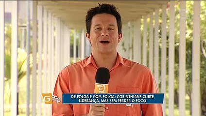 De folga e com folga Corinthians curte liderança, mas sem perder o foco
