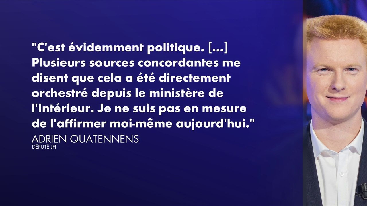 Gérald Darmanin porte plainte contre Adrien Quatennens