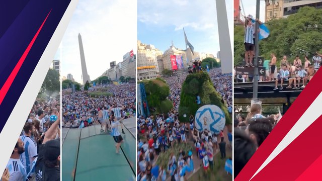 Warga Buenos Aires Tumpah Ruah Rayakan Argentina Lolos ke Final Piala Dunia 2022