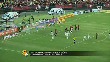 Corinthians recebe o Cruzeiro no Canindé