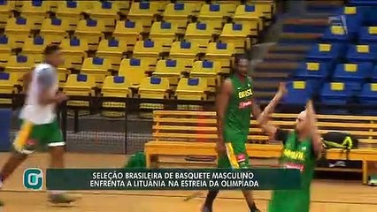 Seleção de basquete enfrenta Lituânia na estreia da Rio 2016