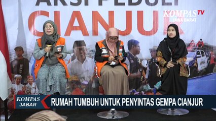 Rumah Sementara Untuk Penyintas Gempa Cianjur