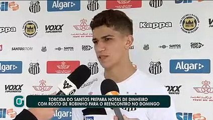 Santos encara o Galo, em reencontro com Robinho
