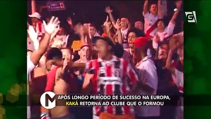 Kaká retorna ao São Paulo, clube que o formou