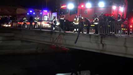 Otomobil çaya düştü: 1 ölü 3 yaralı