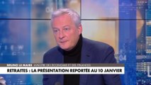 Bruno Le Maire : «La réforme des retraites est fondamentale pour la prospérité du pays»