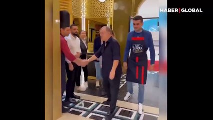 Sosyal medya CZN Burak'ın Fatih Terim'i karşılamasını konuşuyor: Eleştirilere tepki gösterdi