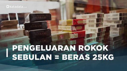 Rokok Jadi Pengeluaran Rumah Tangga Terbesar Kedua di Indonesia