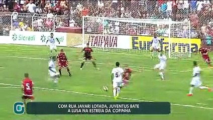 Juventus vence a Portuguesa na estreia da Copinha