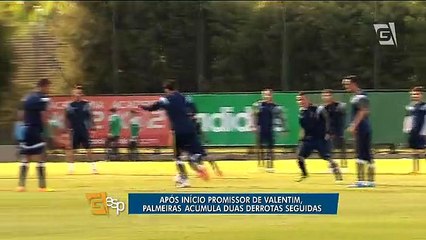 Palmeiras volta ao trabalho depois de derrota